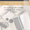 Instagram Marketing For Writers